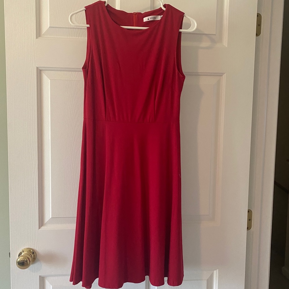 2/$18: Red Sleeveless Dress